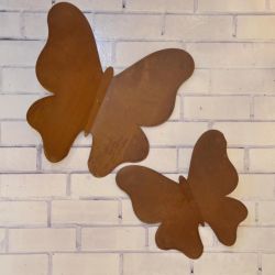 Set x3 mariposas completas decorativas